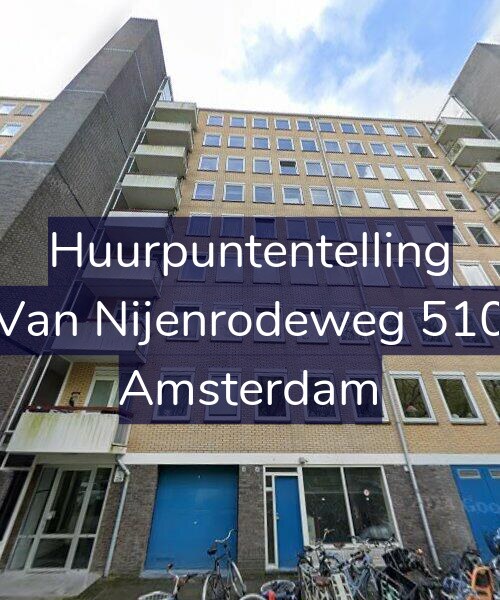 Foto gevel Huurpuntentelling voor Van Nijenrodeweg 510, Amsterdam