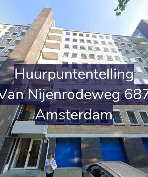 Foto gevel Huurpuntentelling voor Van Nijenrodeweg 687, Amsterdam