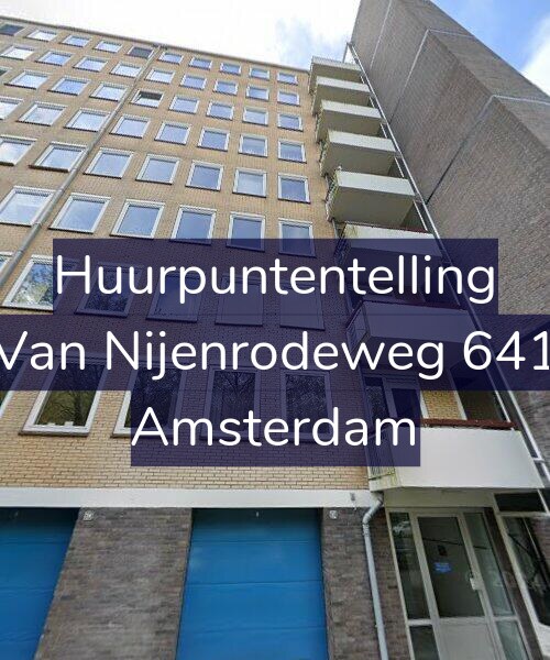Foto gevel Huurpuntentelling voor Van Nijenrodeweg 641, Amsterdam