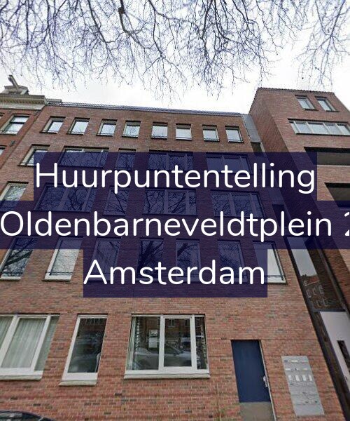 Foto gevel Huurpuntentelling voor Van Oldenbarneveldtplein 23-B, Amsterdam