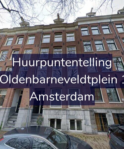 Foto gevel Huurpuntentelling voor Van Oldenbarneveldtplein 13-H, Amsterdam