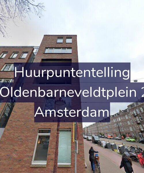 Foto gevel Huurpuntentelling voor Van Oldenbarneveldtplein 29-A, Amsterdam