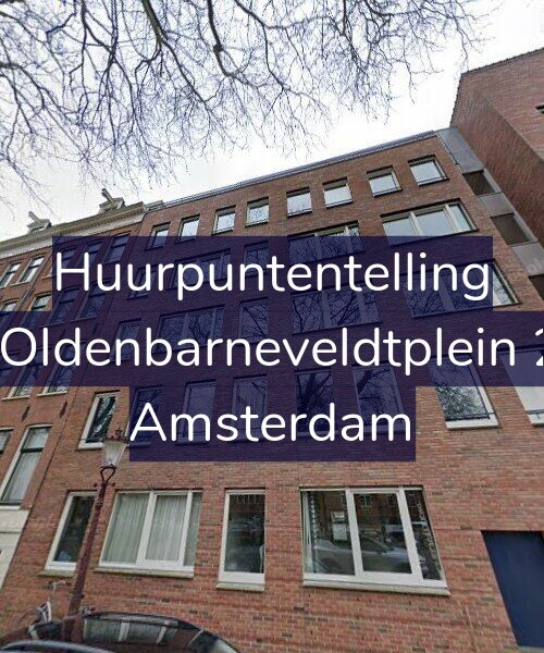 Foto gevel Huurpuntentelling voor Van Oldenbarneveldtplein 21-C, Amsterdam