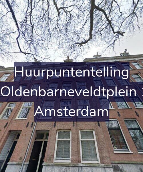 Foto gevel Huurpuntentelling voor Van Oldenbarneveldtplein 13-2, Amsterdam
