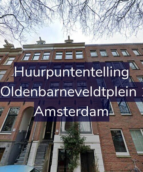 Foto gevel Huurpuntentelling voor Van Oldenbarneveldtplein 17-3, Amsterdam