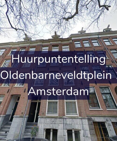 Foto gevel Huurpuntentelling voor Van Oldenbarneveldtplein 13-1, Amsterdam