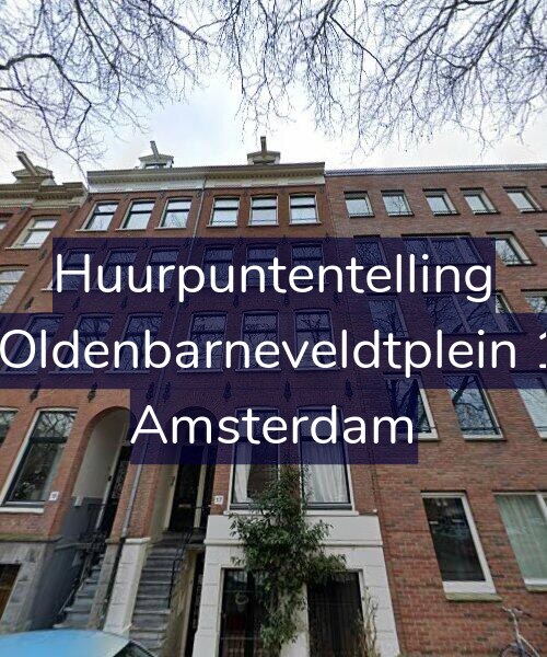 Foto gevel Huurpuntentelling voor Van Oldenbarneveldtplein 17-H, Amsterdam