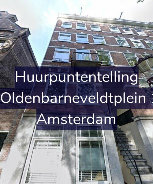 Foto gevel Huurpuntentelling voor Van Oldenbarneveldtplein 10-1, Amsterdam