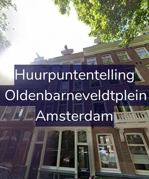 Foto gevel Huurpuntentelling voor Van Oldenbarneveldtplein 5-1, Amsterdam