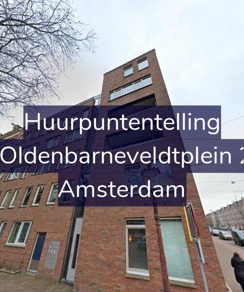 Foto gevel Huurpuntentelling voor Van Oldenbarneveldtplein 27-C, Amsterdam