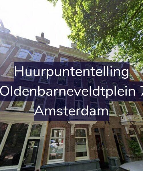 Foto gevel Huurpuntentelling voor Van Oldenbarneveldtplein 7-2A, Amsterdam
