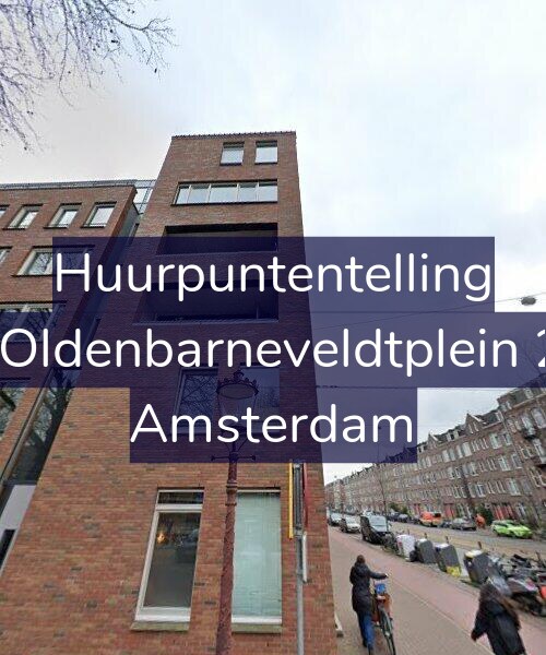 Foto gevel Huurpuntentelling voor Van Oldenbarneveldtplein 29-B, Amsterdam