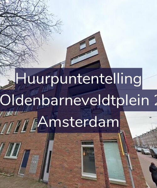 Foto gevel Huurpuntentelling voor Van Oldenbarneveldtplein 27-B, Amsterdam