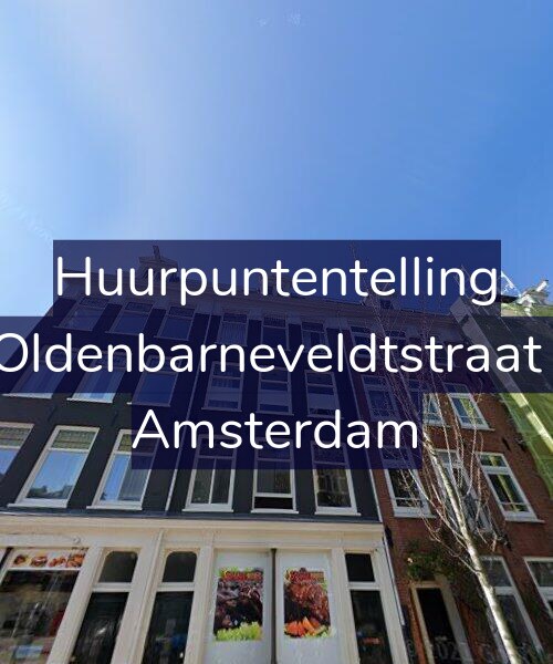 Foto gevel Huurpuntentelling voor Van Oldenbarneveldtstraat 78-3, Amsterdam