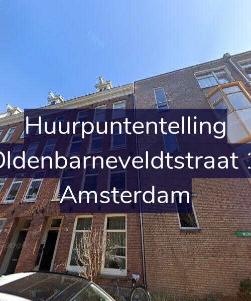 Foto gevel Huurpuntentelling voor Van Oldenbarneveldtstraat 101-4, Amsterdam