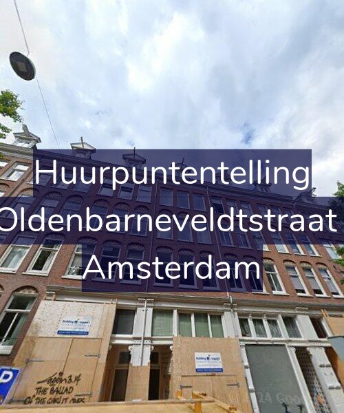 Foto gevel Huurpuntentelling voor Van Oldenbarneveldtstraat 94-3, Amsterdam