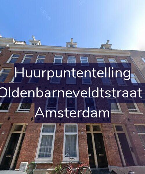 Foto gevel Huurpuntentelling voor Van Oldenbarneveldtstraat 99-1, Amsterdam