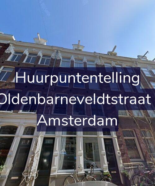Foto gevel Huurpuntentelling voor Van Oldenbarneveldtstraat 81-A, Amsterdam
