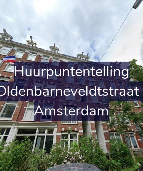 Foto gevel Huurpuntentelling voor Van Oldenbarneveldtstraat 68-O, Amsterdam