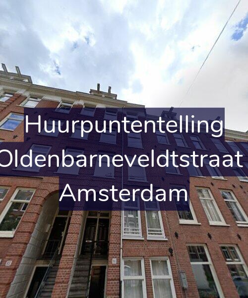 Foto gevel Huurpuntentelling voor Van Oldenbarneveldtstraat 95-2, Amsterdam