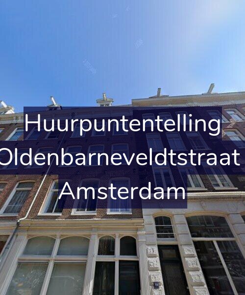 Foto gevel Huurpuntentelling voor Van Oldenbarneveldtstraat 73-3, Amsterdam