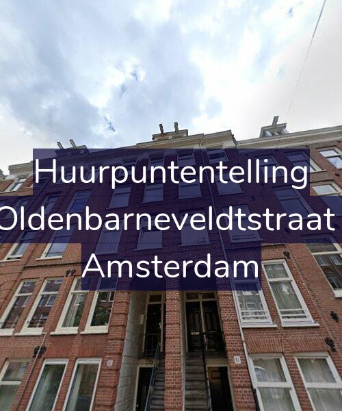 Foto gevel Huurpuntentelling voor Van Oldenbarneveldtstraat 93-2, Amsterdam
