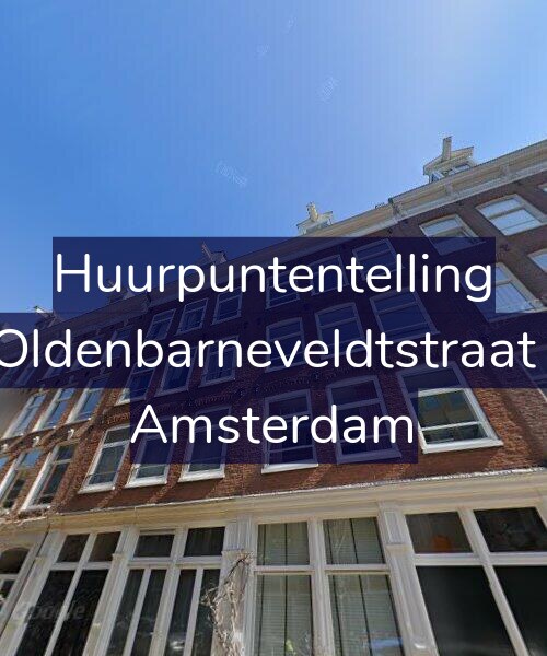 Foto gevel Huurpuntentelling voor Van Oldenbarneveldtstraat 65-3, Amsterdam