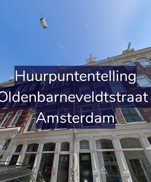Foto gevel Huurpuntentelling voor Van Oldenbarneveldtstraat 79-2, Amsterdam