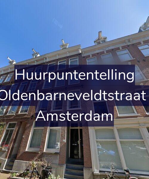 Foto gevel Huurpuntentelling voor Van Oldenbarneveldtstraat 59-1, Amsterdam