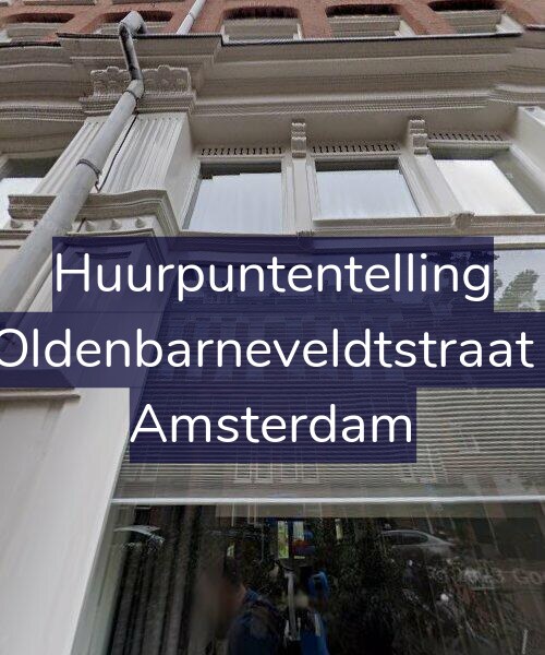 Foto gevel Huurpuntentelling voor Van Oldenbarneveldtstraat 92-2, Amsterdam