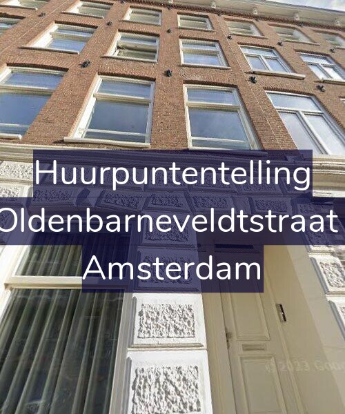 Foto gevel Huurpuntentelling voor Van Oldenbarneveldtstraat 49-4, Amsterdam
