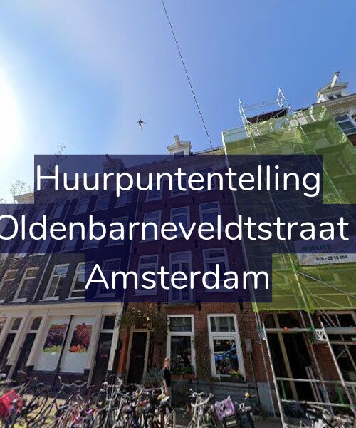 Foto gevel Huurpuntentelling voor Van Oldenbarneveldtstraat 76-1, Amsterdam