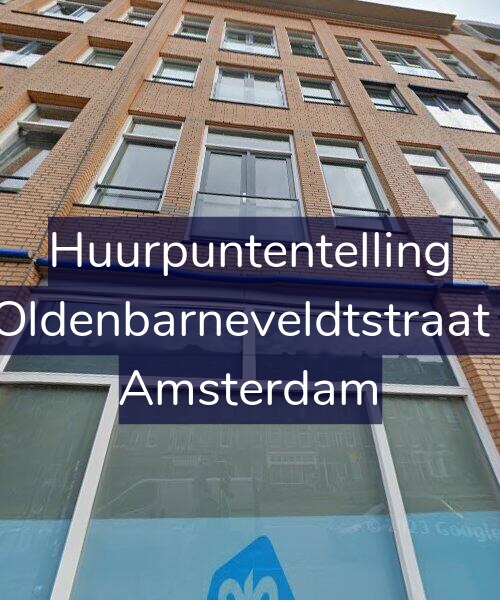 Foto gevel Huurpuntentelling voor Van Oldenbarneveldtstraat 50-Y, Amsterdam