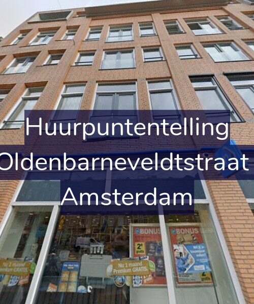 Foto gevel Huurpuntentelling voor Van Oldenbarneveldtstraat 50-T, Amsterdam