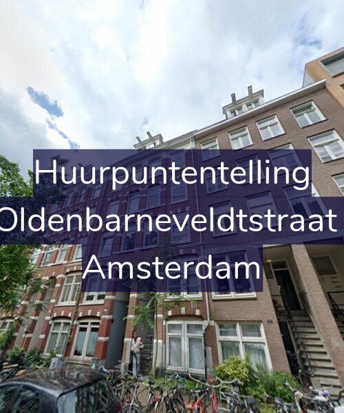 Foto gevel Huurpuntentelling voor Van Oldenbarneveldtstraat 62-1, Amsterdam