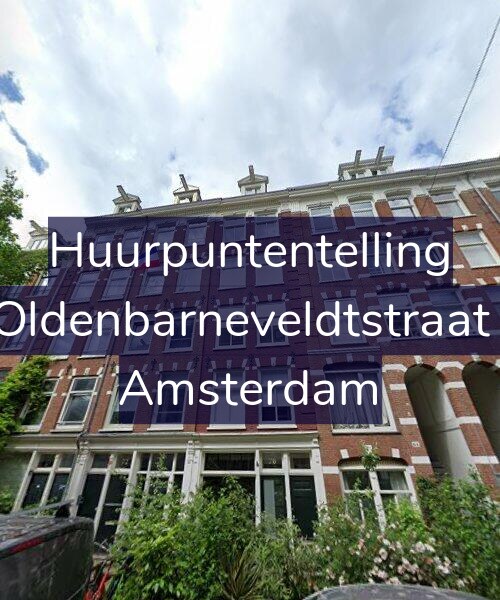 Foto gevel Huurpuntentelling voor Van Oldenbarneveldtstraat 70-1, Amsterdam
