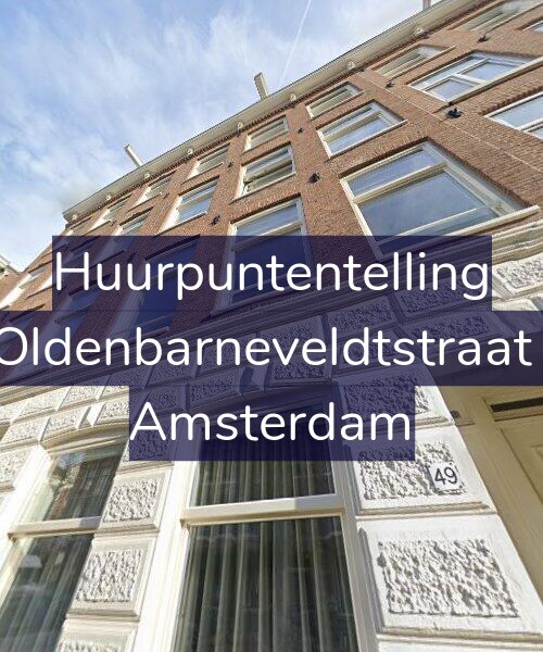 Foto gevel Huurpuntentelling voor Van Oldenbarneveldtstraat 47-3, Amsterdam