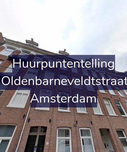Foto gevel Huurpuntentelling voor Van Oldenbarneveldtstraat 5-3, Amsterdam
