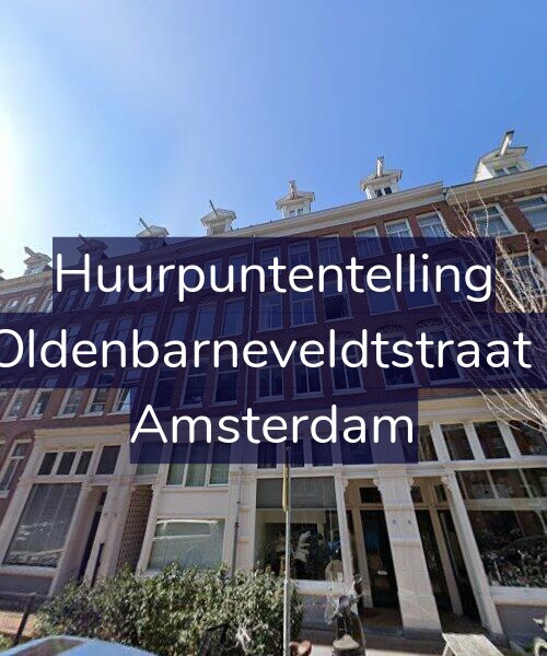 Foto gevel Huurpuntentelling voor Van Oldenbarneveldtstraat 92-H, Amsterdam