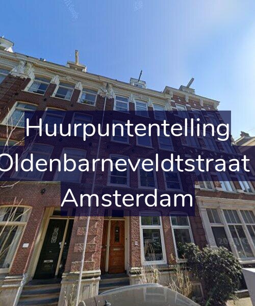 Foto gevel Huurpuntentelling voor Van Oldenbarneveldtstraat 85-1, Amsterdam
