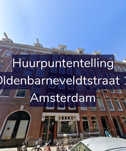 Foto gevel Huurpuntentelling voor Van Oldenbarneveldtstraat 106-3, Amsterdam