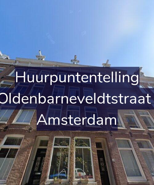 Foto gevel Huurpuntentelling voor Van Oldenbarneveldtstraat 57-2, Amsterdam