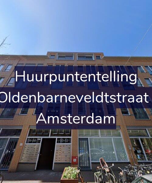 Foto gevel Huurpuntentelling voor Van Oldenbarneveldtstraat 50-P, Amsterdam