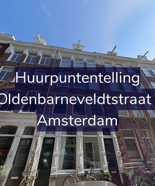 Foto gevel Huurpuntentelling voor Van Oldenbarneveldtstraat 81-C, Amsterdam