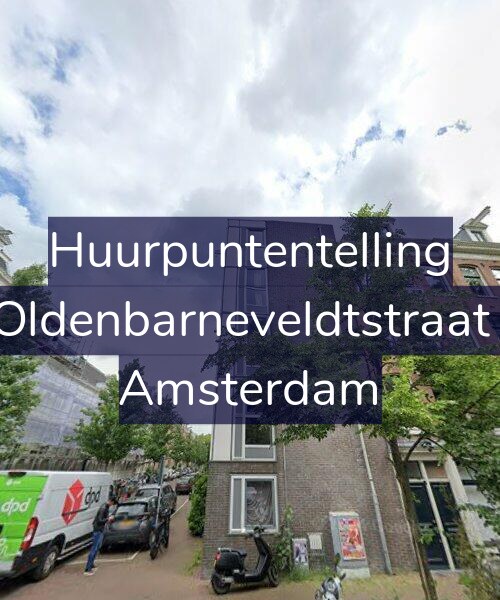 Foto gevel Huurpuntentelling voor Van Oldenbarneveldtstraat 45-E, Amsterdam