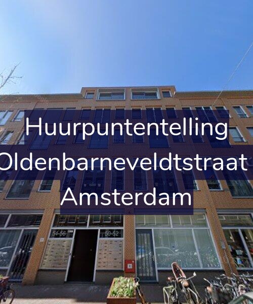 Foto gevel Huurpuntentelling voor Van Oldenbarneveldtstraat 54-P, Amsterdam