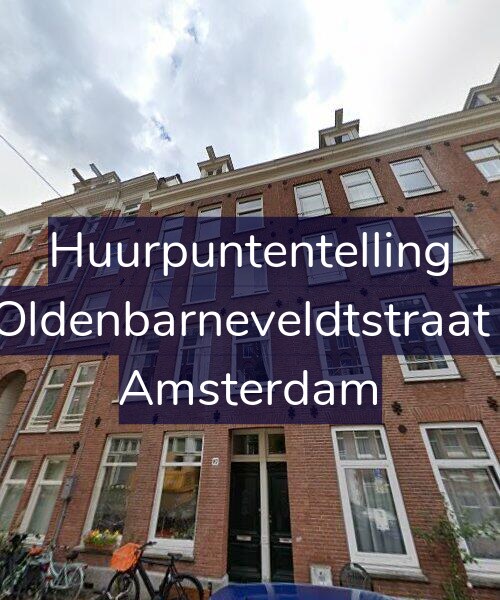 Foto gevel Huurpuntentelling voor Van Oldenbarneveldtstraat 97-4, Amsterdam