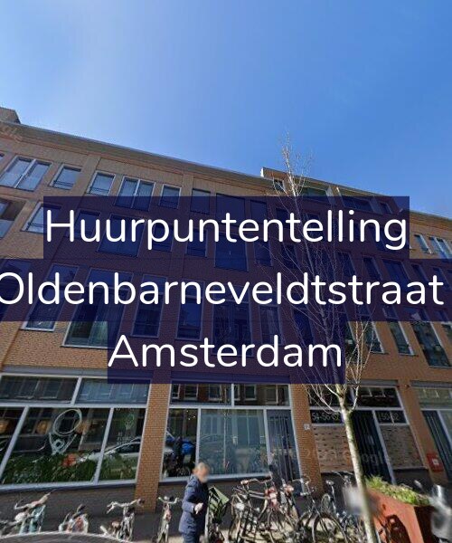 Foto gevel Huurpuntentelling voor Van Oldenbarneveldtstraat 52-F, Amsterdam
