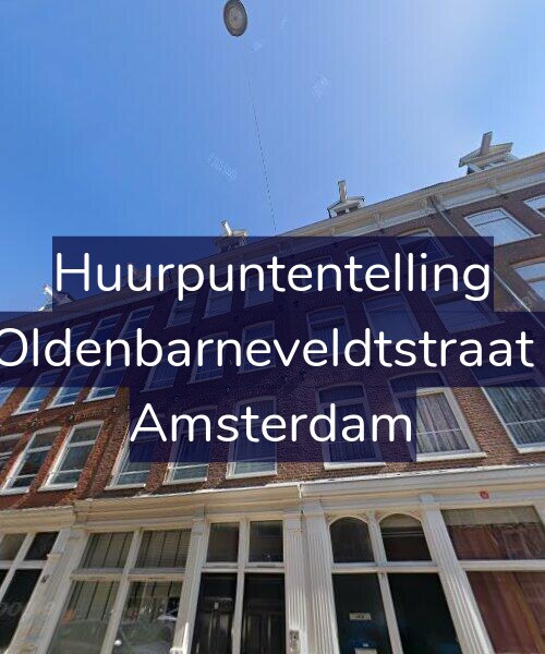 Foto gevel Huurpuntentelling voor Van Oldenbarneveldtstraat 69-3, Amsterdam
