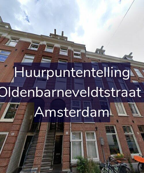 Foto gevel Huurpuntentelling voor Van Oldenbarneveldtstraat 95-1, Amsterdam